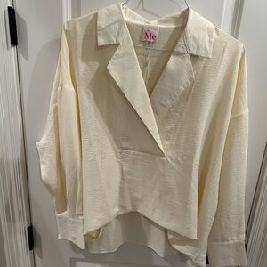 So Me Cream Women's Blouse